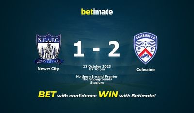 Newry City vs Coleraine Forudsigelse, odds og væddemål 13/10/2023