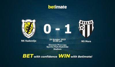 NK Radomlje vs NS Mura Forudsigelse, odds og væddemål 29/10/2023