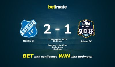 Norrby IF vs Ariana FC Forudsigelse, odds og væddemål 11/11/2023