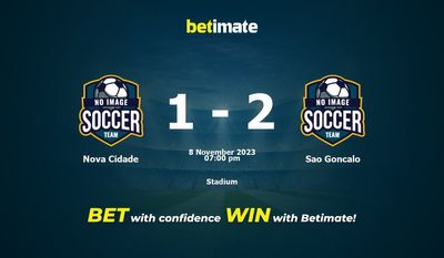 Nova Cidade vs Sao Goncalo Forudsigelse, odds og væddemål 11/08/2023