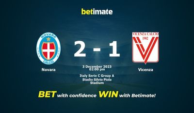 Novara vs Vicenza Forudsigelse, odds og væddemål 12/03/2023