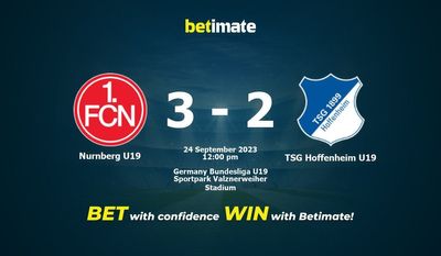 Nurnberg U19 vs TSG Hoffenheim U19 Forudsigelse, odds og væddemål 24/09/2023