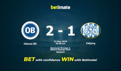 Odense BK vs Esbjerg Forudsigelse, Odds & Betting Tips 23/05/2025