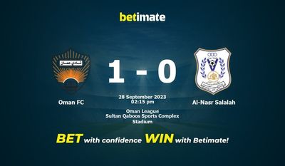 Oman FC vs Al-Nasr Salalah Forudsigelse, odds og væddemål 28/09/2023