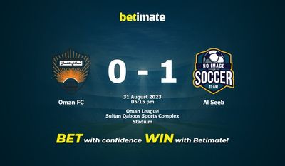 Oman FC vs Al Seeb Forudsigelse, odds og væddemål 31/08/2023