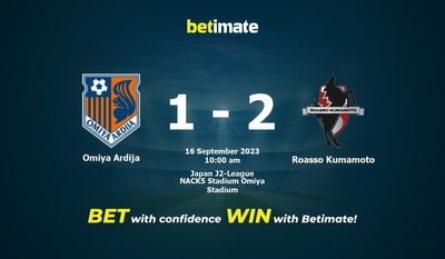 Omiya Ardija vs Roasso Kumamoto Forudsigelse, odds og væddemålstips 16/09/2023