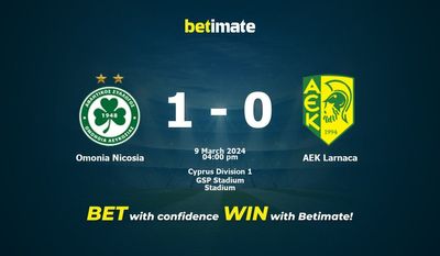 Omonia Nicosia vs AEK Larnaca Forudsigelse, odds og væddemål 03/09/2024