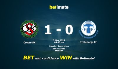 Ørebro SK vs Trelleborgs FF Forudsigelse, odds og væddemål 05/05/2025