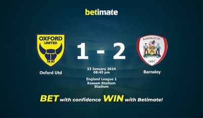 Oxford Utd vs Barnsley Forudsigelse, odds og væddemål 23/01/2024