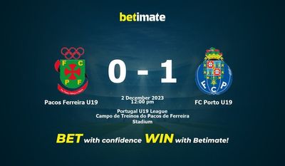 Pacos Ferreira U19 vs FC Porto U19 Forudsigelse, odds og væddemål 12/02/2023