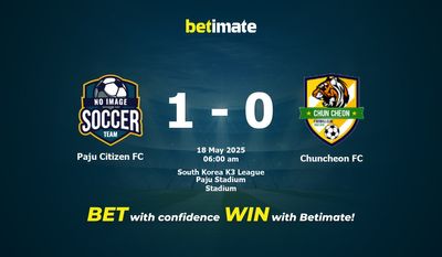 Paju Citizen FC vs Chuncheon FC Forudsigelse, odds og spiltips 18/05/2025