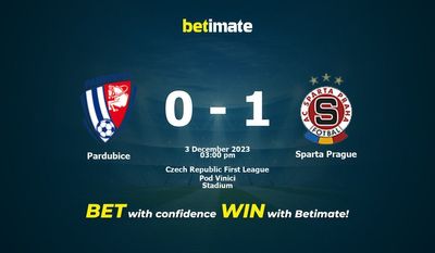 Pardubice vs Sparta Prag Forudsigelse, odds og væddemål 12/03/2023