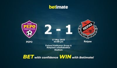 PEPO vs Reipas Forudsigelse, Odds & Spiltips 17/05/2025