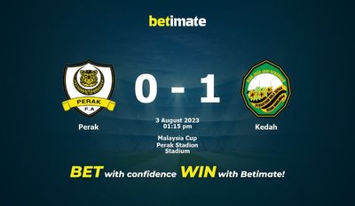 Perak vs Kedah Forudsigelse, odds og væddemål 08/03/2023