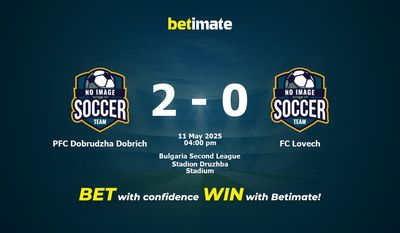 PFC Dobrudzha Dobrich vs FC Lovech Forudsigelse, odds og væddemål 05/11/2025