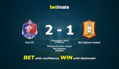 Port FC vs BG Pathum United Forudsigelse, odds og væddemål 12/02/2023