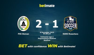 PSS Sleman vs RANS Nusantara Forudsigelse, odds og væddemål 12/08/2023