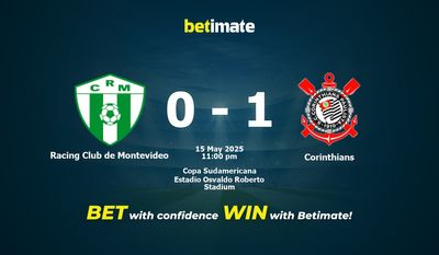 Racing Club de Montevideo vs Corinthians Forudsigelse, Odds & Spiltips 15/05/2025
