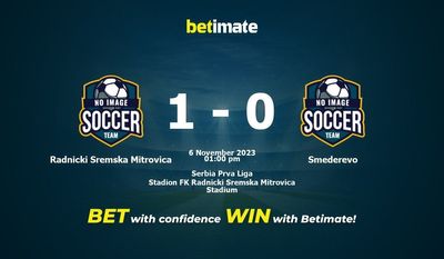 Radnicki Sremska Mitrovica vs Smederevo Forudsigelse, odds og væddemål 11/06/2023