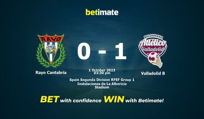 Rayo Cantabria vs Valladolid B Forudsigelse, odds og væddemål 10/01/2023