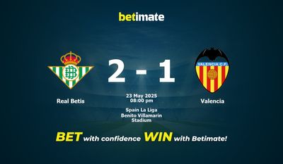 Real Betis vs Valencia Forudsigelser, Odds & Spiltips 23/05/2025