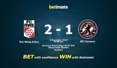 Rot-Weiss Erfurt vs BFC Dynamo Forudsigelse, odds og væddemål 11/04/2023