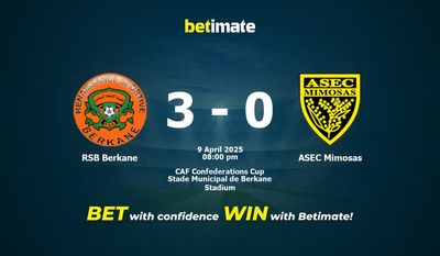 RSB Berkane vs ASEC Mimosas forudsigelse, odds og væddemål 04/09/2025