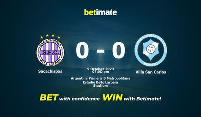 Sacachispas vs Villa San Carlos Forudsigelse, odds og væddemål 10/09/2023