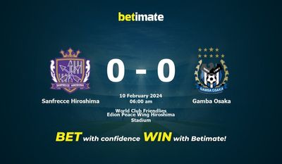 Sanfrecce Hiroshima vs Gamba Osaka Forudsigelse, odds og væddemål 02/10/2024