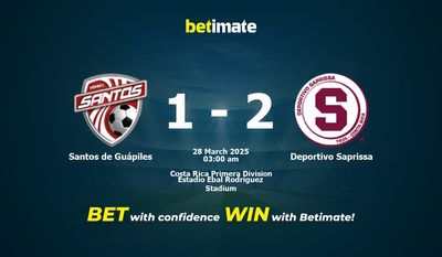 Santos de Guápiles vs Deportivo Saprissa Forudsigelse, odds og væddemål 28/03/2025