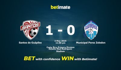 Santos de Guápiles vs Municipal Perez Zeledon Forudsigelse, odds og væddemål 05/03/2025