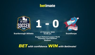 Scarborough Athletic vs Scunthorpe Forudsigelse, odds og væddemålstips 17/02/2024