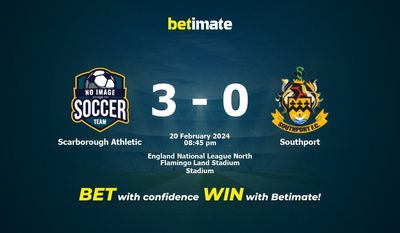Scarborough Athletic vs Southport Forudsigelse, odds og væddemål 20/02/2024