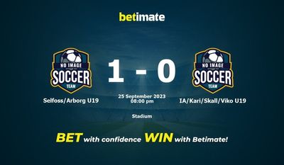 Selfoss/Arborg U19 vs IA/Kari/Skall/Viko U19 Forudsigelse, Odds & Betting Tips 25/09/2023