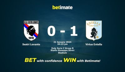 Sestri Levante vs Virtus Entella Forudsigelse, odds og væddemål 21/01/2024