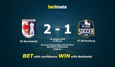 SG Barockstadt vs FC 08 Homburg forudsigelse, odds og væddemål 26/08/2023