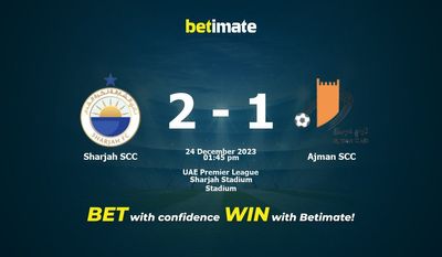 Sharjah SCC vs Ajman SCC Forudsigelse, odds og væddemål 24/12/2023