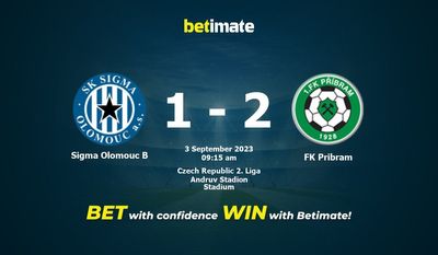 Sigma Olomouc B vs FK Pribram Forudsigelse, odds og væddemål 09/03/2023
