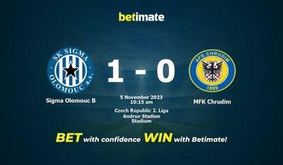 Sigma Olomouc B vs MFK Chrudim Forudsigelse, odds og væddemål 11/05/2023