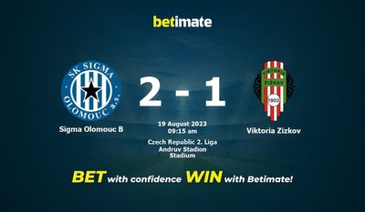 Sigma Olomouc B vs Viktoria Zizkov Forudsigelse, odds og væddemål 19/08/2023