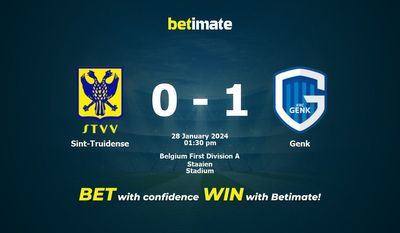 Sint-Truidense vs Genk Forudsigelse, odds og væddemål 28/01/2024