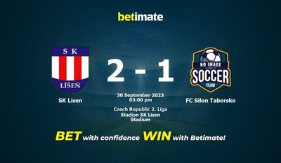 SK Lisen vs FC Silon Taborsko Forudsigelse, odds og væddemål 30/09/2023