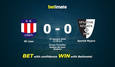 SK Lisen vs Spartak Myjava Forudsigelse, odds og væddemål 27/01/2024