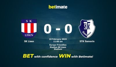 SK Lisen vs STK Samorin Forudsigelse, odds og væddemål 02/10/2024