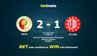 Skjold vs VB 1968 Forudsigelse, Odds & Betting Tips 17/06/2023