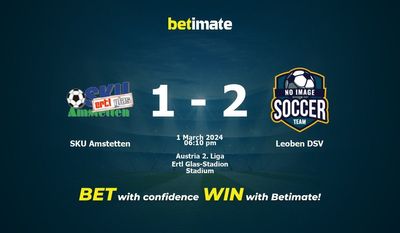 SKU Amstetten vs Leoben DSV forudsigelse, odds og væddemål 03/01/2024