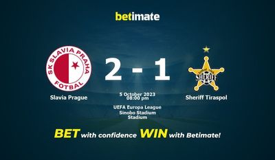 Slavia Prag vs Sheriff Tiraspol Forudsigelse, odds og væddemål 10/05/2023