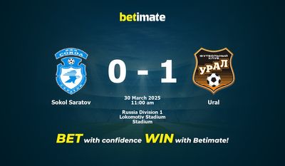 Sokol Saratov vs Ural Forudsigelse, odds og væddemål 30/03/2025