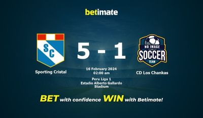 Sporting Cristal vs CD Los Chankas forudsigelse, odds og væddemålstips 16/02/2024