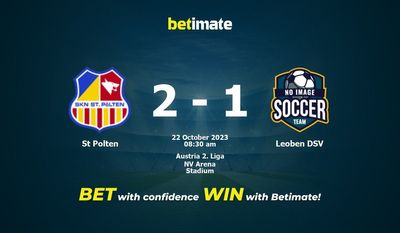 St Polten vs Leoben DSV forudsigelse, odds og væddemål 22/10/2023
